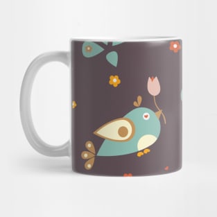 Bird Pattern Mug